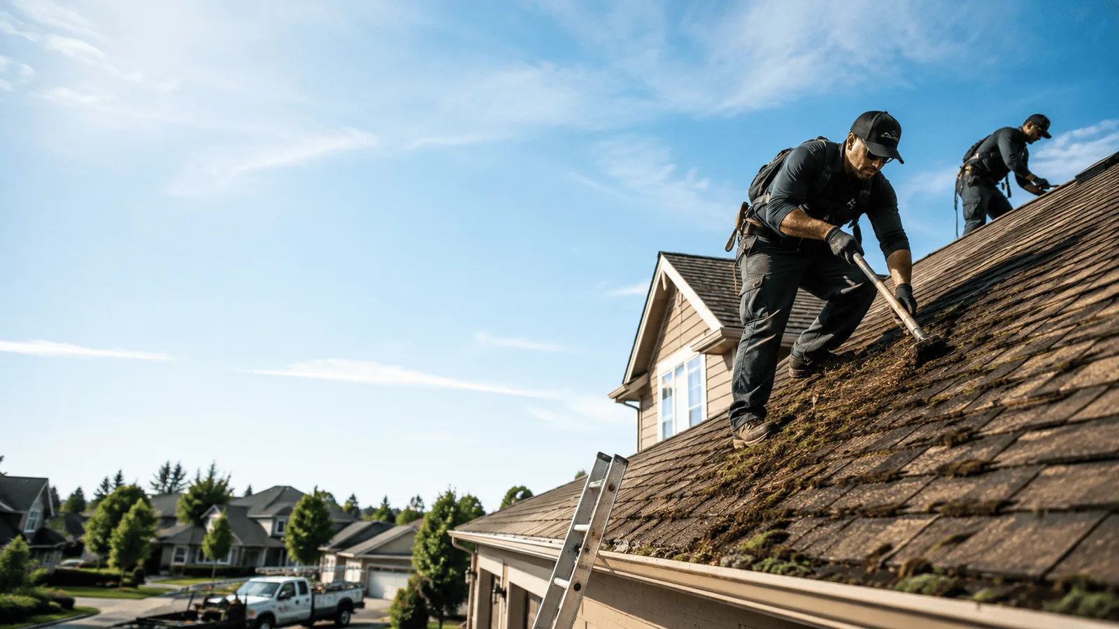 Roof Moss Removal in Breeden, WV near me